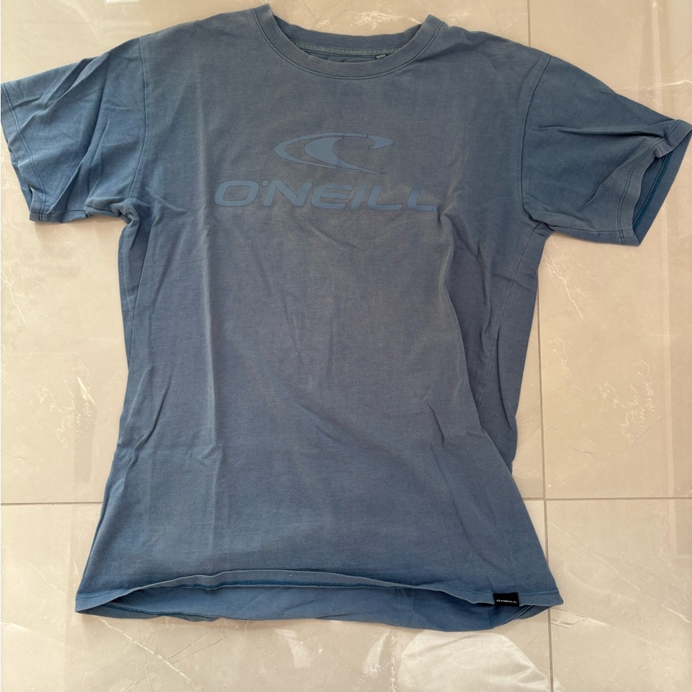 O'Neill Men's Slate Blue Logo Crew Tee - Picture 1 of 4